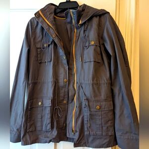 Market & Spruce Gray XL Cargo Jacket
